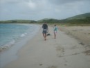 Strolling on Blue Beach (Bahia de la Chiva)